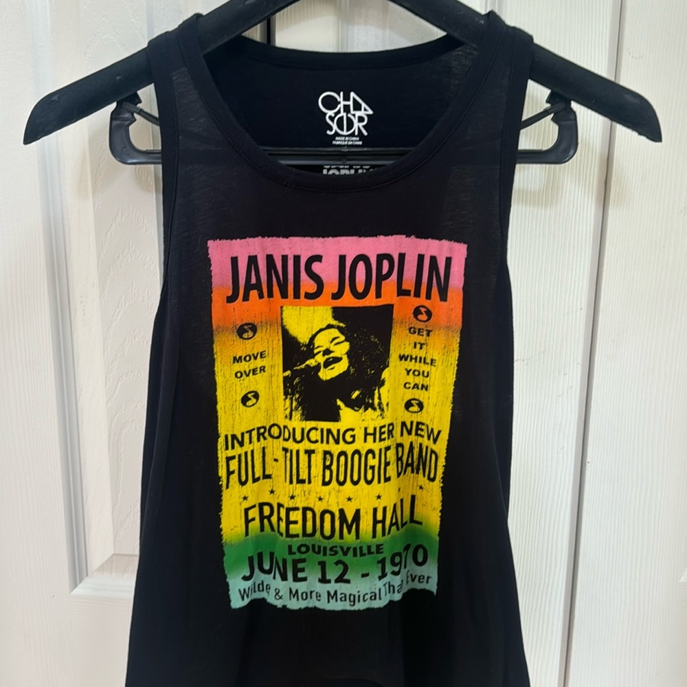 Chaser Janis Joplin tank L